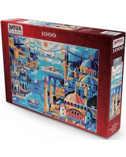 Пъзел Nova puzzle от 1000 части - Истанбул